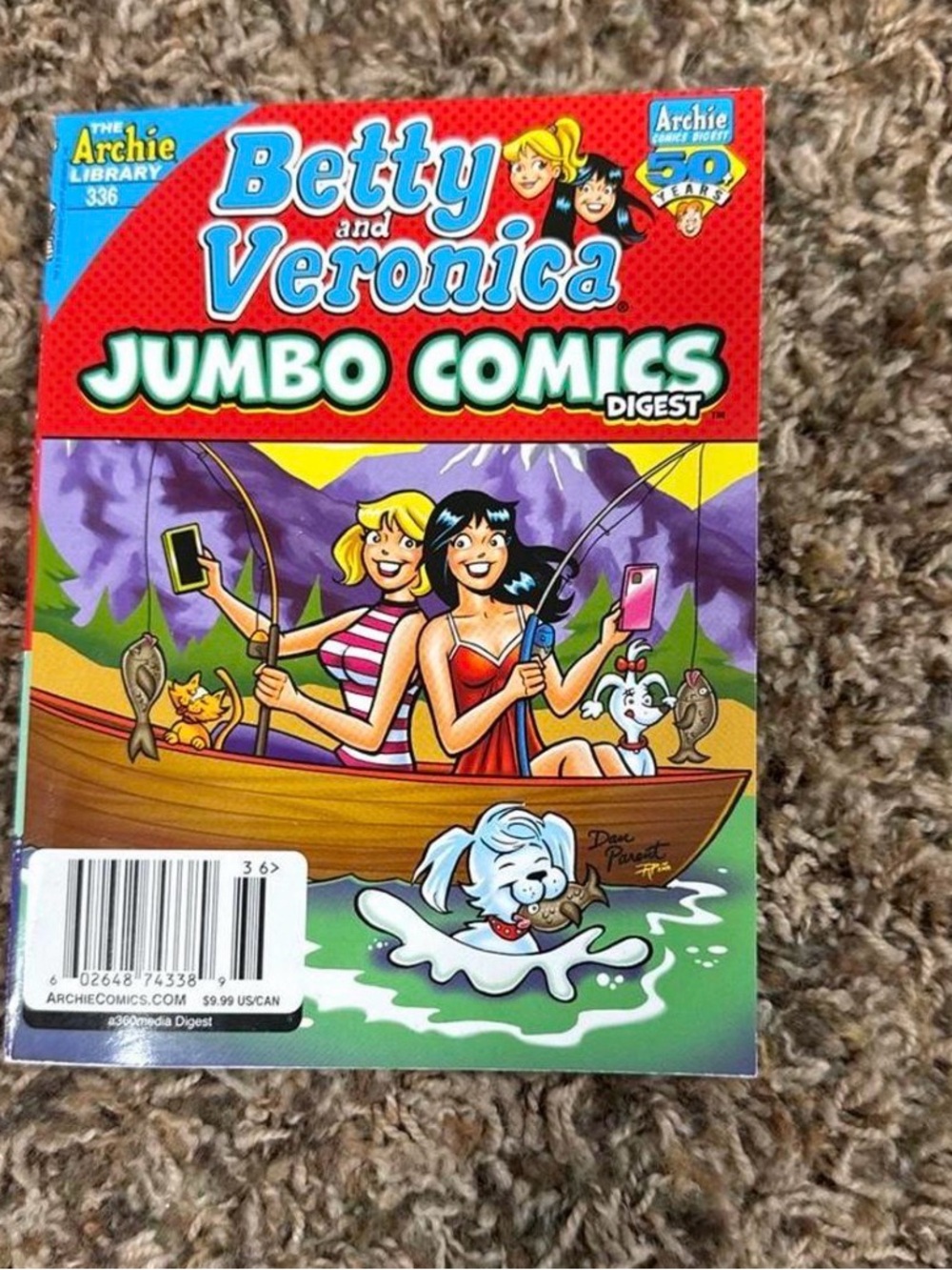 Betty and Veronica Jumbo Comics Digest #336 - The Archie Library 50 Years